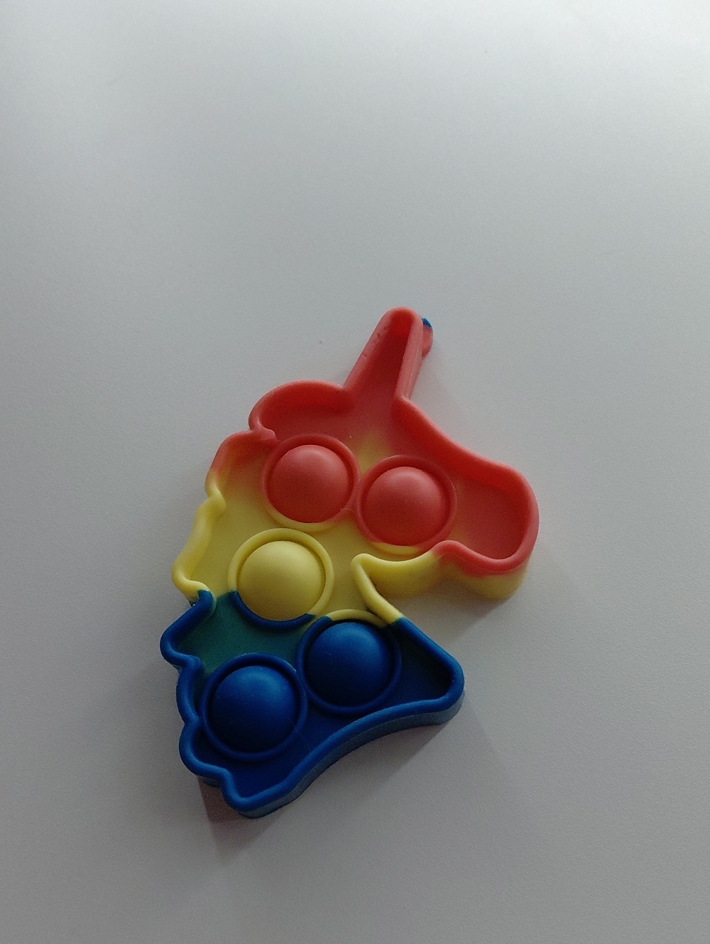 Rainbow Airplane Pop-It Fidget Toy - Kids Sensory Toy - Multicolor